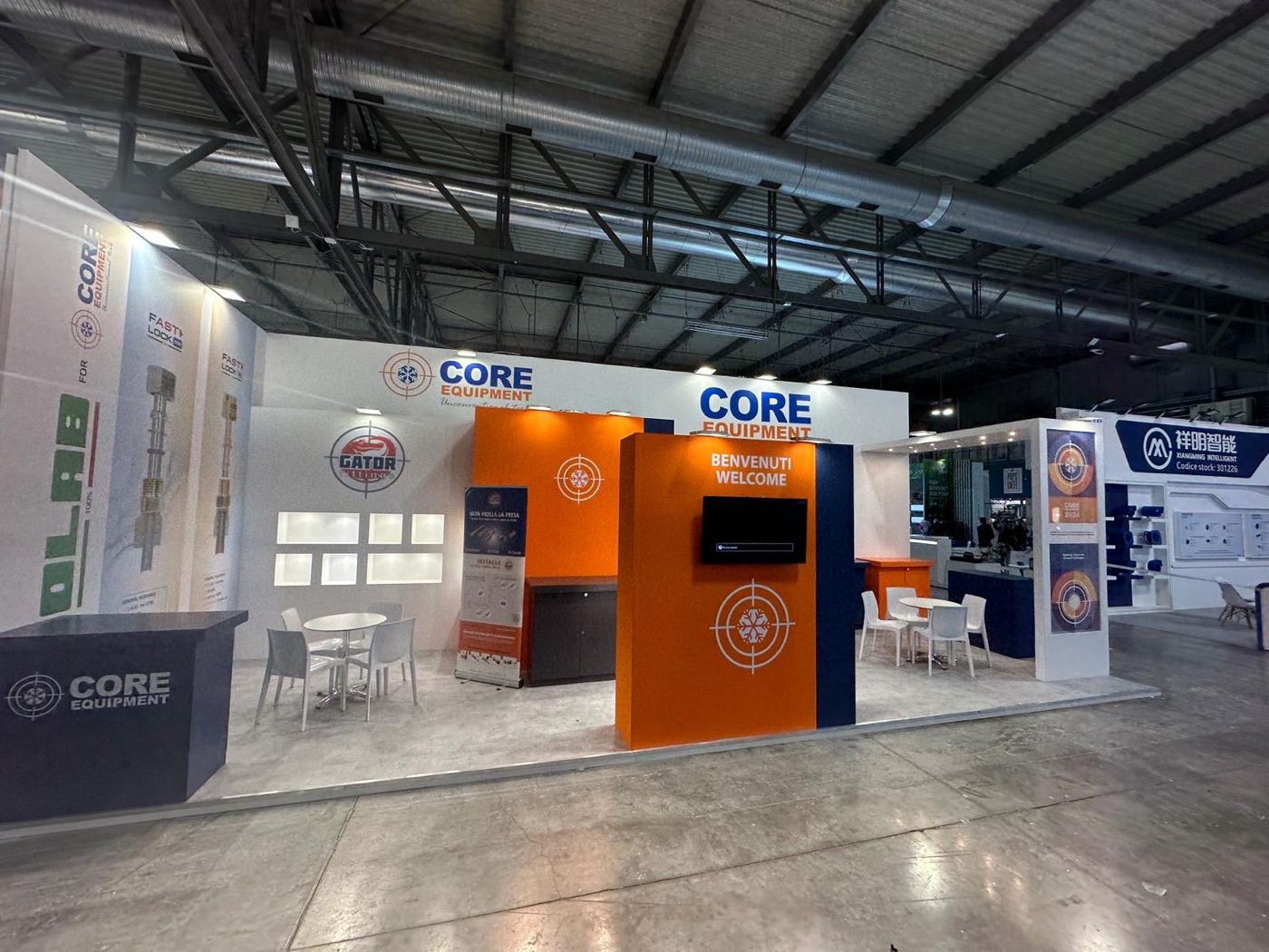Stand fieristico - Attrezzature e utensili