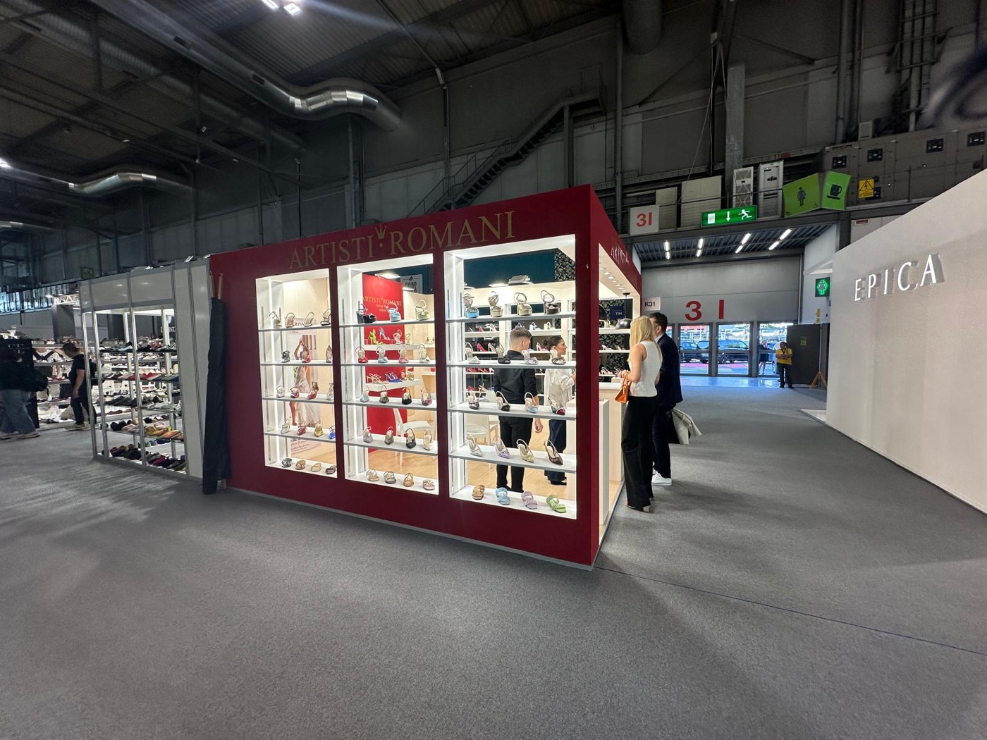 Stand fieristico - Calzature e moda