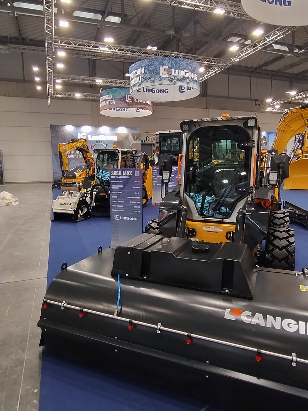 Stand fieristico - Macchine da cantiere