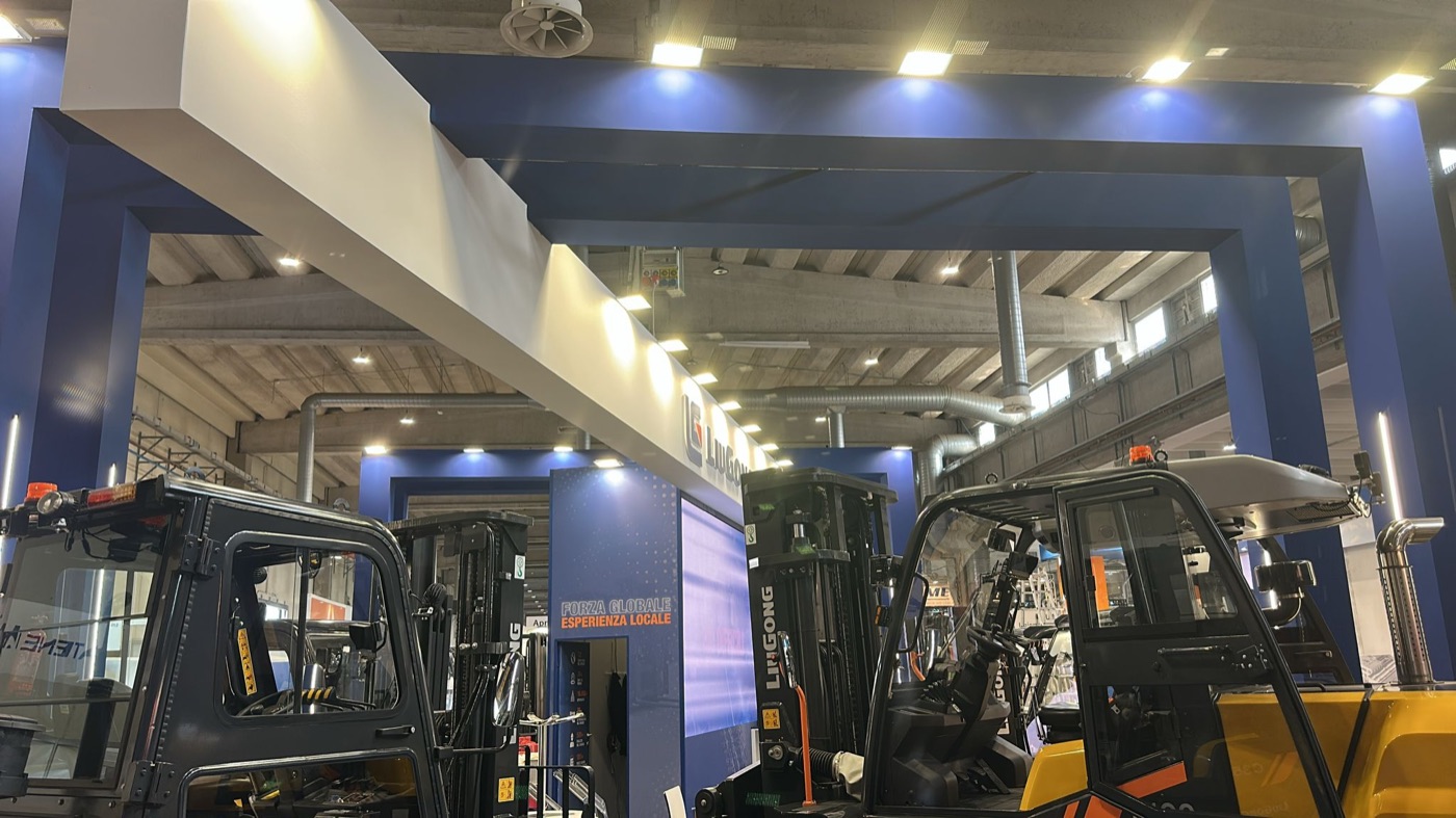 Stand fieristico - Carrelli elevatori