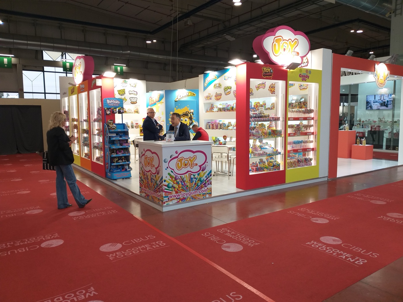 Stand fieristico - Dolciumi · Cibus, Parma