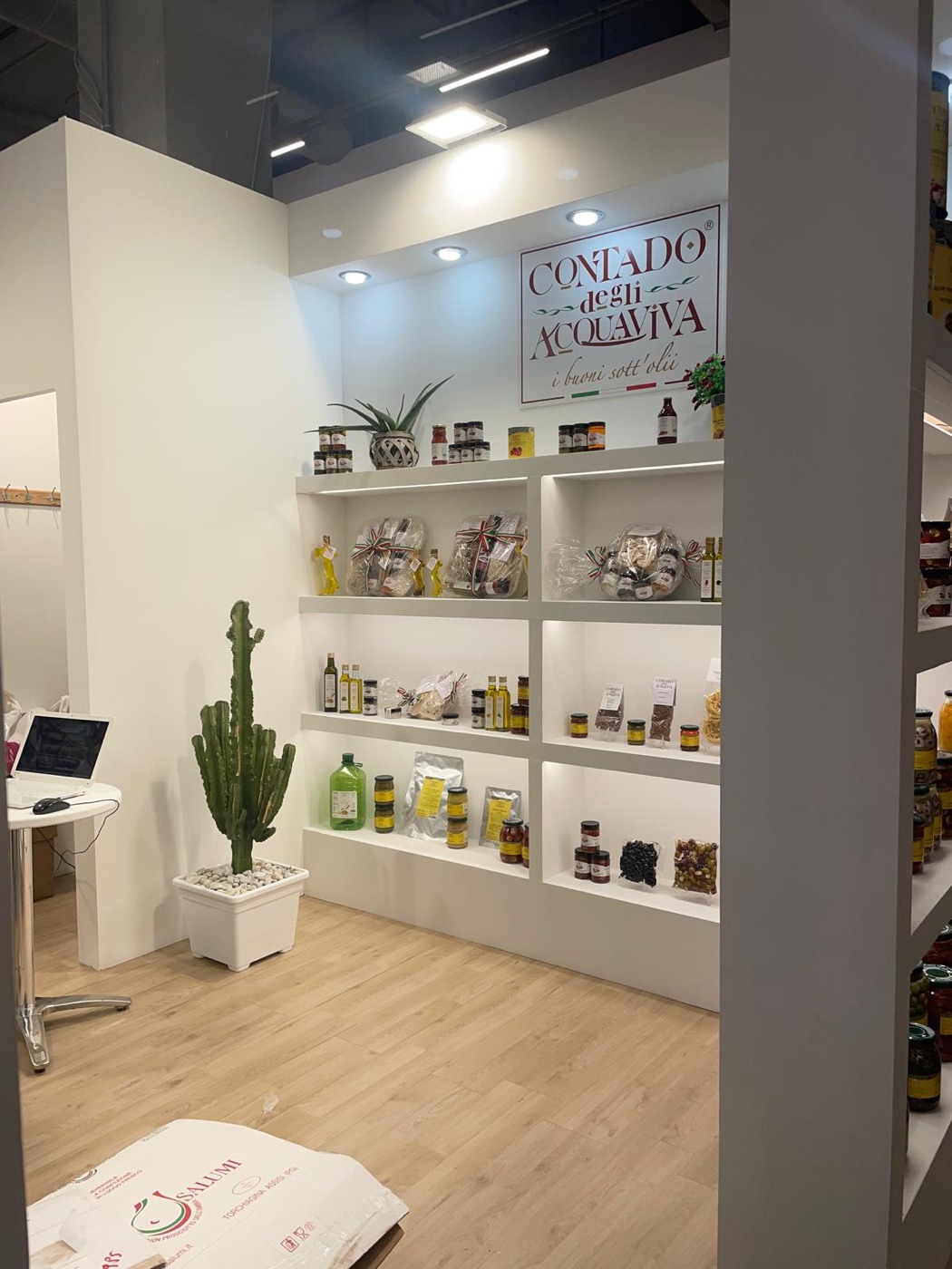 Stand fieristico - Conserve e sott'oli