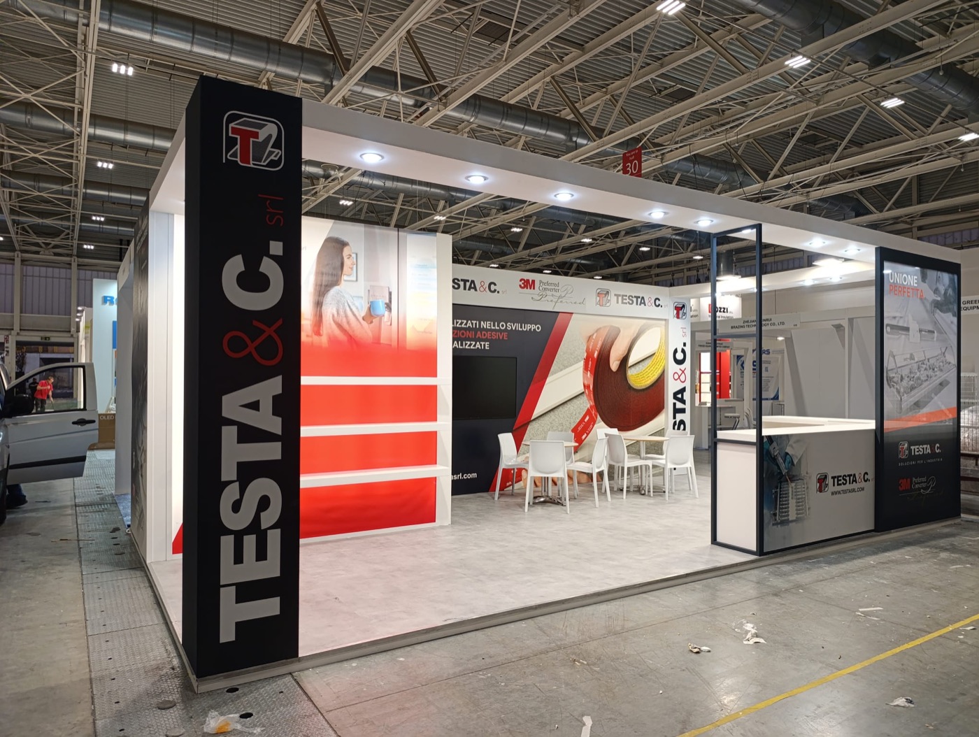 Stand fieristico - Materiali tecnici