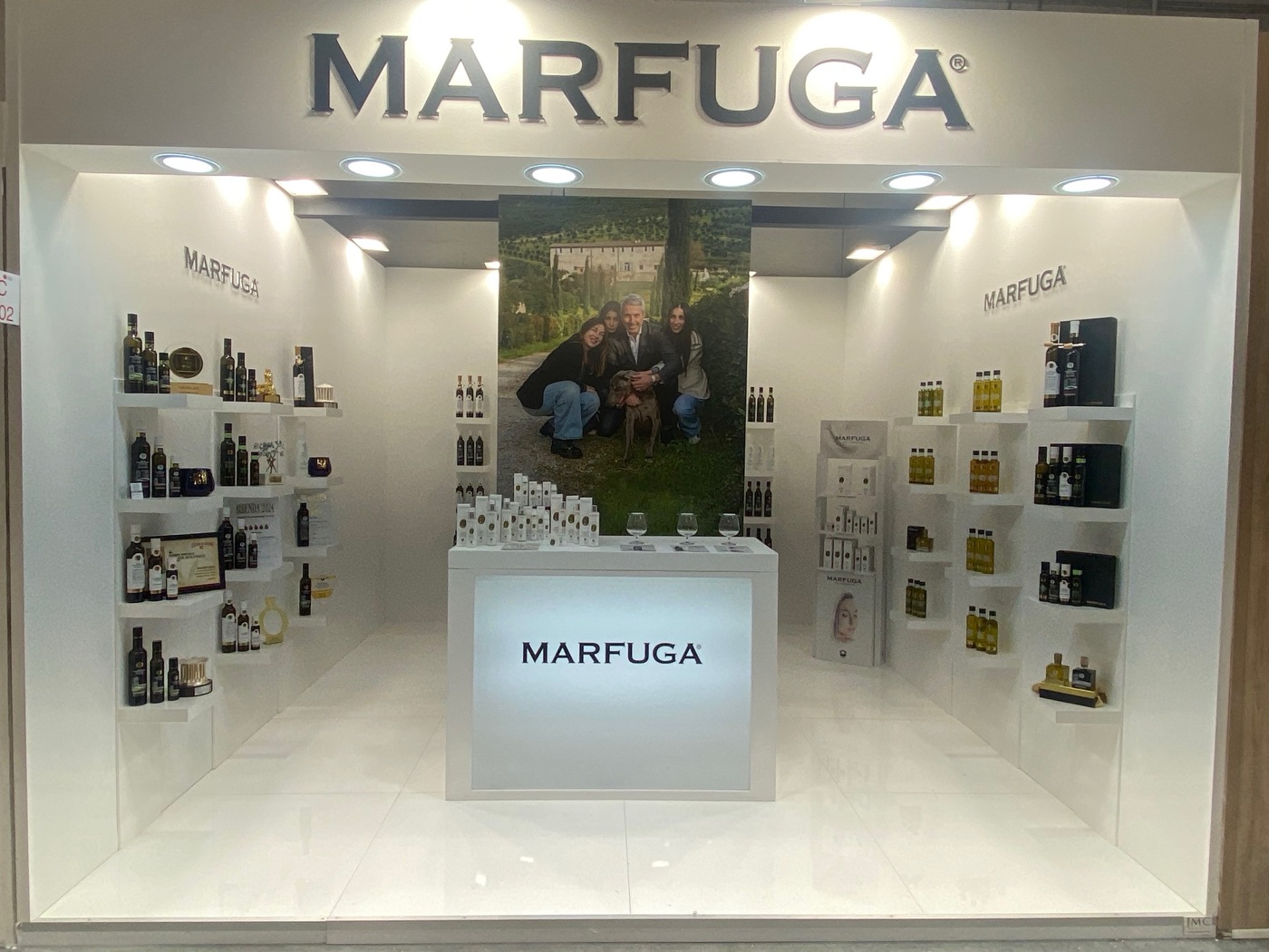 Stand fieristico - Olio extravergine e specialità