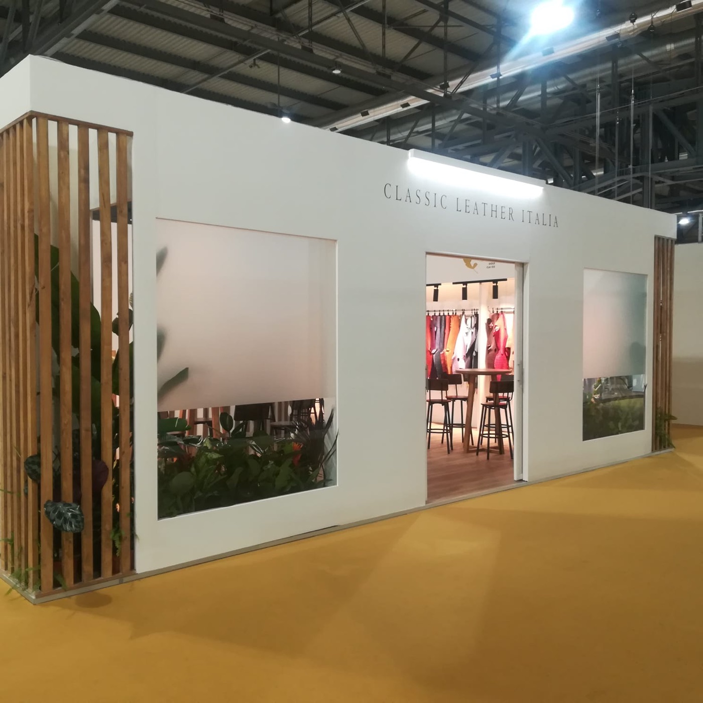 Stand fieristico - Pelle e moda
